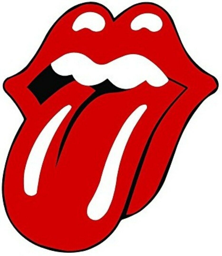 The Rolling Stones Lips And Tongue Sticker Rock Roll Bumper Sticker Laptop